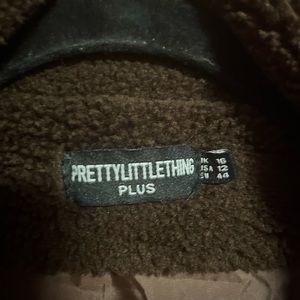 PLT Brown Teddy bear coat